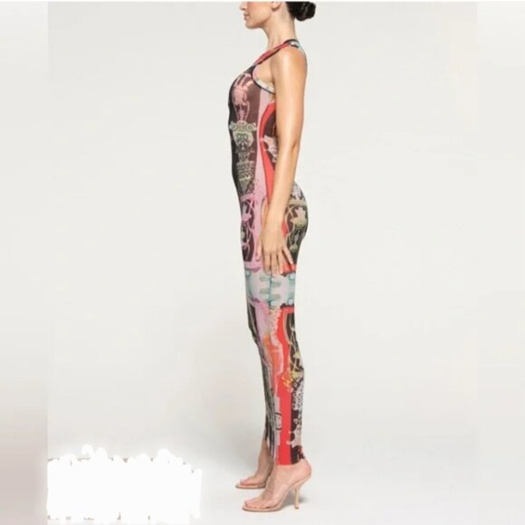 Skims summer mesh dress high neck long dress - Picture 3 of 13